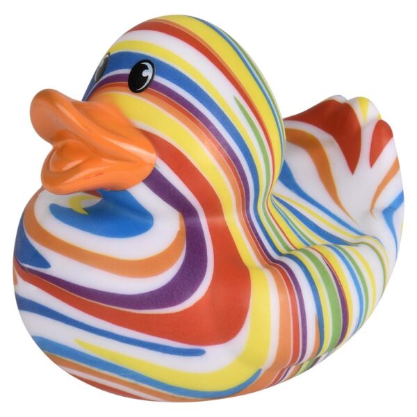 (T) BIG SWIRL RUBBER DUCKY 6" - Image 5