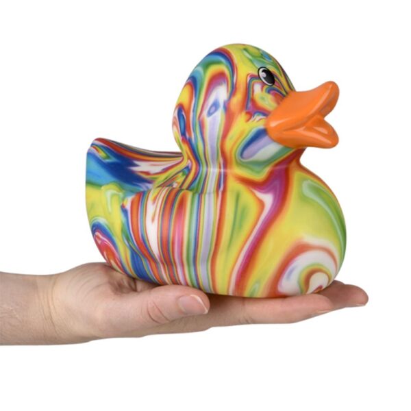 (T) BIG SWIRL RUBBER DUCKY 6" - Image 7