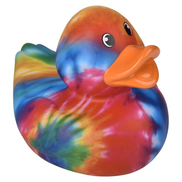 (T) BIG TIE DYE RUBBER DUCKIES 6" - Image 4