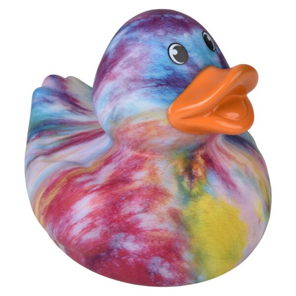 (T) BIG TIE DYE RUBBER DUCKIES 6" - Image 6