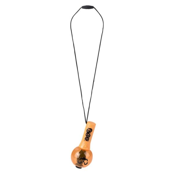 JACK O LANTERN LIGHT UP SPINNING WAND NECKLACE 4.5" - Image 4