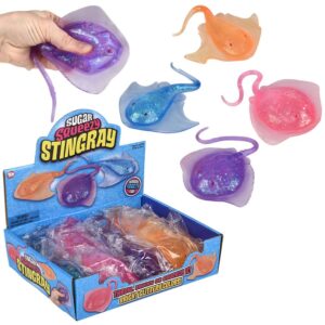 (T) 5.25" SQUEEZY SUGAR STING RAY 12CT