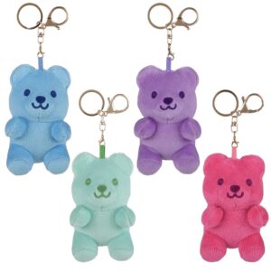 4" YUMMY BEAR PLUSH CLIP ON