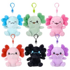 4" AXOLOTL PLUSH CLIP-ON