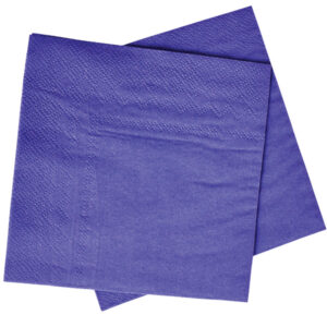 PURPLE LUNCH NAPKIN  12 7/8"