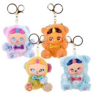 3" DOLL COLLECTION MINI PLUSH CLIP ONS