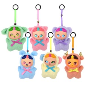 BLIND BOX MINI PLUSH DOLL COLLECTION 4" 12CT