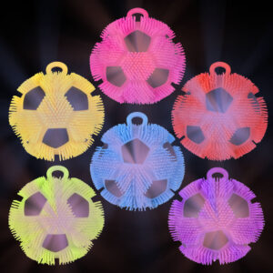 6" LIGHT-UP SOCCER PUFFER BALL
