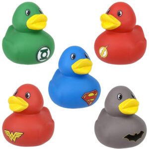 2" JUSTICE LEAGUE LOGO DUCKY ASSORTMENT 50CT