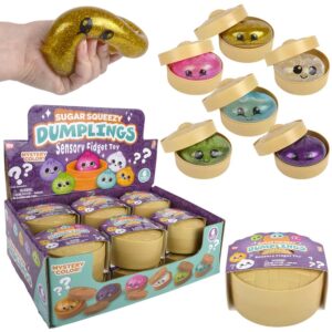 3.5" SQUEEZEY SUGAR SURPRISE DUMPLINGS 12CT