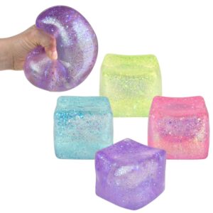 3" GLITTER SUGAR CUBE
