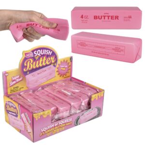 5.3" SUPER SOFT SLOW RISE PINK BUTTER SQUISH 12CT