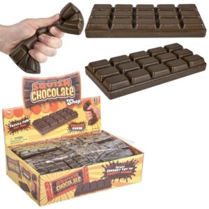 6" SUPER SOFT SLOW RISE SQUISH CHOCOLATE 24CT