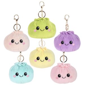 4" PLUSH DUMPLING CLIP ONS